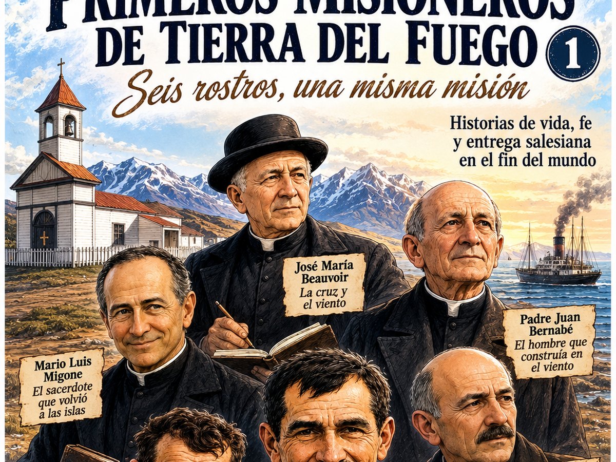 Portada de Primeros misioneros de Tierra del Fuego 1