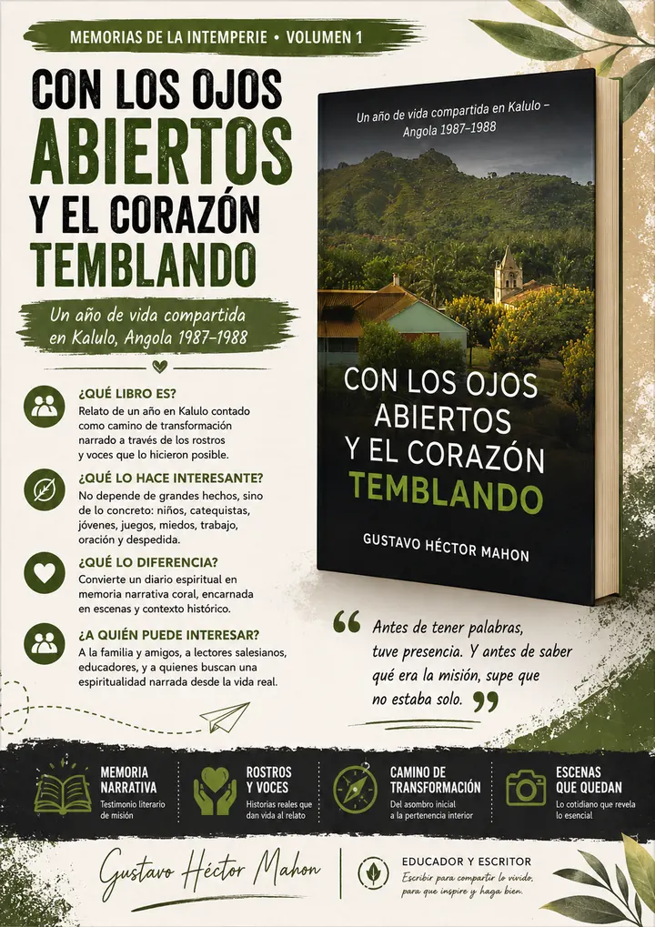 Mini infografía de Con los ojos abiertos y el corazón temblando